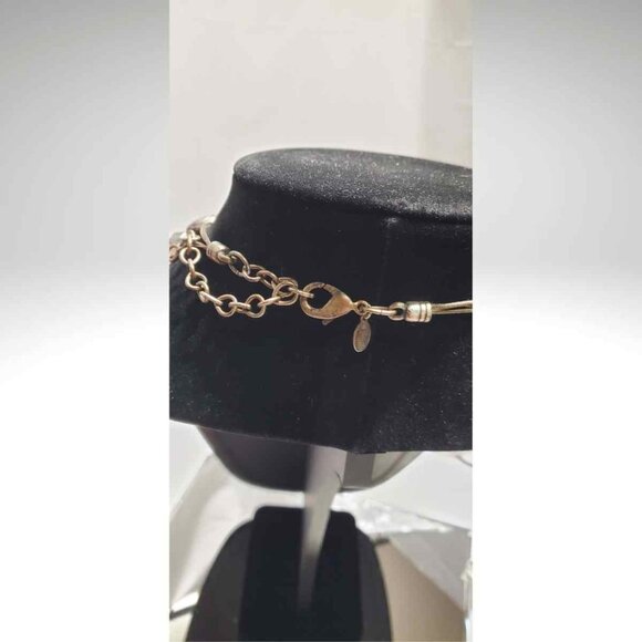 Vintage Chico's Jewelry Mixed Bead & Charm Necklace 2 Strand Adjustable - Picture 11 of 16